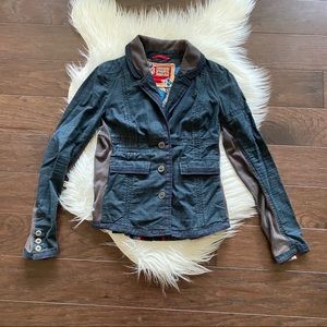 [Free People] Vintage Blazer Embroidered Jacket